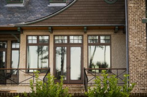 Barrier Island back porch door