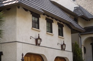 Barried Island home exterior windows