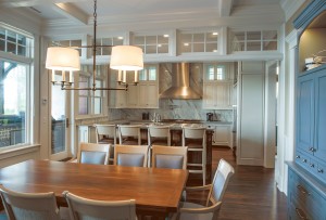 Barrier Island home kitchen