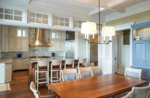 Barrier Island home kitchen