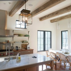 Barrier Island home kitchen