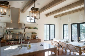 Barrier Island home kitchen