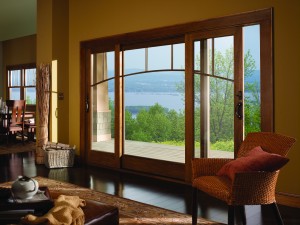 A-Series Frenchwood Gliding Patio Doors