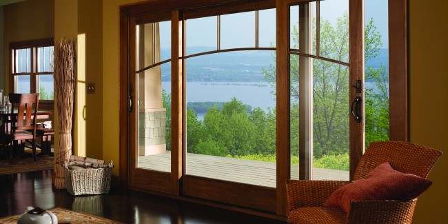 A-Series Frenchwood Gliding Patio Doors