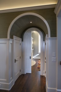 interior hallway arch