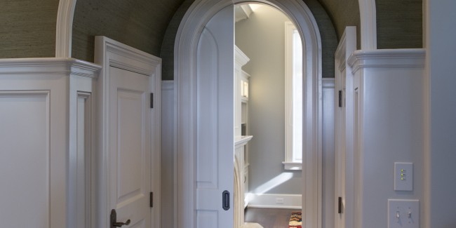 interior hallway arch