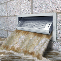 smart vent pouring water